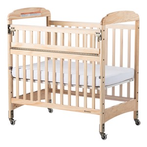Next Generation Serenity SafeReach Clearview Compact Safety Crib - Natural