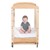 Next Generation Serenity SafeReach Clearview Compact Safety Crib - Natural
