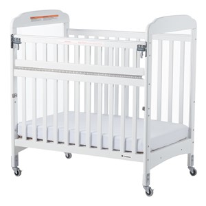 Next Generation Serenity SafeReach Clearview Compact Safety Crib - White