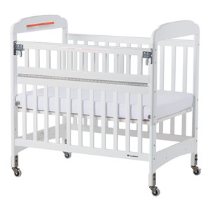 Next Generation Serenity SafeReach Clearview Compact Safety Crib - White