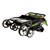 Quad Sport Stroller - Lime - Shown folded