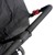 Quad Sport Stroller - Lime - Ergonomic handle detail