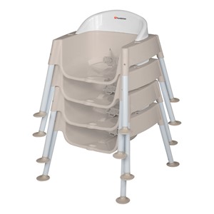 Secure Sitter Feeding Chair - Four chairs stacked
