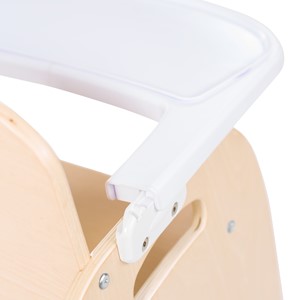 Easy-Serve Wood Chair