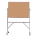 Double-Sided Corkboard w/ Aluminum Frame (4' W x 3' H)