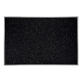 Recycled Rubber Tackboard w/ Aluminum Frame
