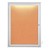 Concealed Lighting Enclosed Bulletin Board - One Door