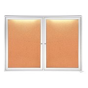 Concealed Lighting Enclosed Bulletin Board
