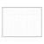 Grid Magnetic Whiteboard w/ 2" x 2" Pattern - (6' W x 4' H')