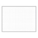 Grid Magnetic Whiteboard w/ 2" x 2" Pattern - (6' W x 4' H')