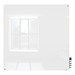 Harmony Colors Magnetic Glass Board w/ Radius Corners - White