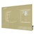 Harmony Colors Magnetic Glass Whiteboard w/ Radius Corners- Beige
