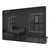 Harmony Colors Magnetic Glass Whiteboard w/ Radius Corners - Black