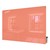 Harmony Colors Magnetic Glass Whiteboard w/ Radius Corners - Peach