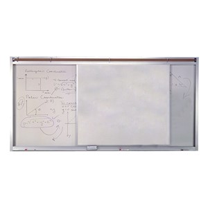 Duo Track Sliding Magnetic Markerboard