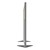 Floor Partition w/ Aluminum Frame - Two Split Panel - Porcelain/Carmel Vinyl (54" H)