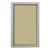 Enclosed Bulletin Board w/ One Door & Satin Aluminum Frame
