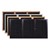 Enclosed Rubber Tackboard w/ Three Doors