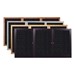 Enclosed Rubber Tackboard w/ Three Doors