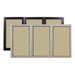 Outdoor/Indoor Enclosed Bulletin Board w/ Three Doors
