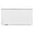 Proma Magnetic Projection Magnetic Markerboard w/ Aluminum Frame (6' W x 4' H)