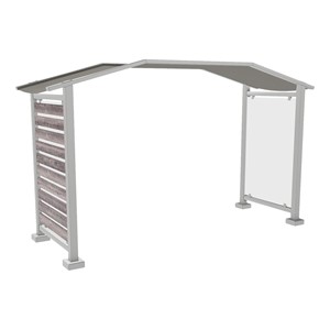 Preserve Outdoor Message Board - Canopy w/ Awning & Slats