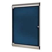 Silhouette Series Enclosed Tackboard