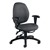 Malaga Desk Chair - Low Back - Sprinkle-Graphite