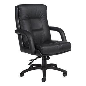Arturo Executive Chair - Mid Back - Black