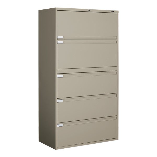 Lateral File Cabinet w/ Five Drawers
