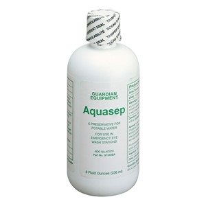 Bacteriostatic Additive for Portable Eye Wash Unit