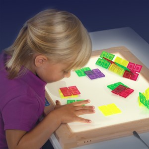 LED Activity Tablet - Colorful pieces not included