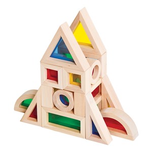 Jr. Rainbow Blocks - 40 Pieces