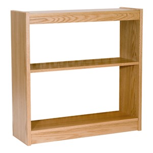 Mohawk Series Single-Sided Wooden Book Shelving - Starter Unit<br>Shown in 30" H