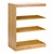 Mohawk Series Double-Sided Wooden Book Shelving - Adder Unit