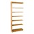 Mohawk Series Single-Sided Wooden Book Shelving - Adder Unit<br>Shown in 84" H