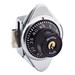 MasterLock 1630 Built-In Combination Lock for Standard Lift Handles w/ Right Hinge