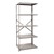 Medium-Duty Open Shelving Adder Unit w/ 5 Shelves