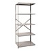 Medium-Duty Open Shelving Adder Unit w/ 5 Shelves