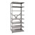 Extra Heavy-Duty Open Shelving Adder Unit w/ 8 Shelves