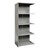Medium-Duty Closed Shelving Adder Unit w/ 5 Shelves