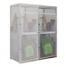 Double-Tier Bulk Storage Locker Adder Unit