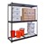 Rivetwell Boltless Shelving w/ Wire Deck - Starter Unit
