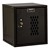 Cubix Modular Locker w/ Ventilated Door - Built-In Key Lock - shown in ebony