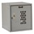 Cubix Modular Locker w/ Ventilated Door - Built-In Key Lock - shown in platinum