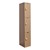 AquaMax One-Wide Triple-Tier Plastic Locker<br>Shown w/ taupe doors