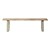 Maple Locker Room Bench w/ Aluminum Trapezoid Legs