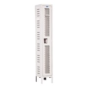 Heavy-Duty Ventilated One-Wide Single-Tier Locker (72" H Opening)