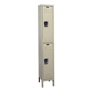 Premium One-Wide Double-Tier Lockers