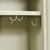 Features three single hooks and one double hook.